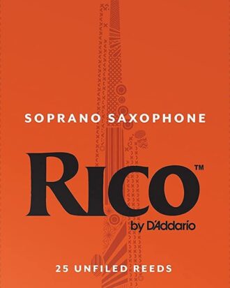 D’Addario Rico Soprano Sax Reeds 2.5, (25-Pack)