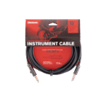D'Addario Circuit Breaker Instrument Cable Straight to Straight with Momentary Switch, 15ft