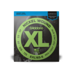 D'Addario 45-135 Regular Light Top/Medium Bottom Long Scale 5-String Bass Strings