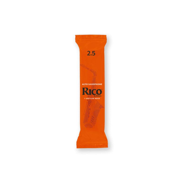 Rico by D'Addario Alto Saxophone Reeds Strength 2.5, Individually-Sealed, 50-Pack - Image 2