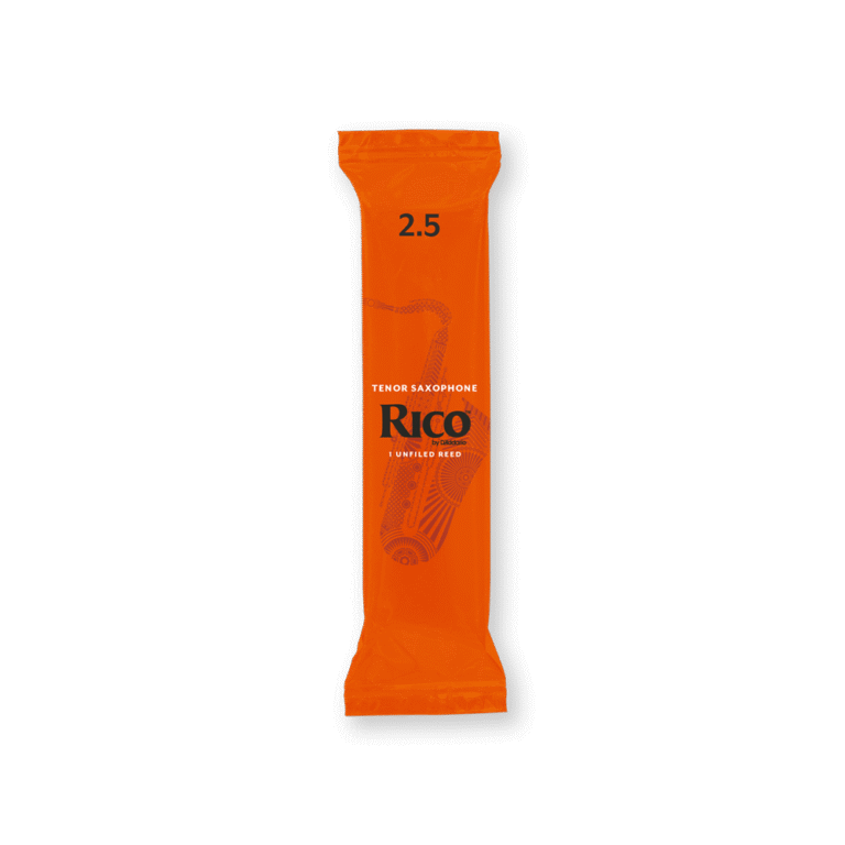 Rico by D'Addario Tenor Saxophone Reeds Strength 2.5, Individually-Sealed, 50-Pack - Image 2