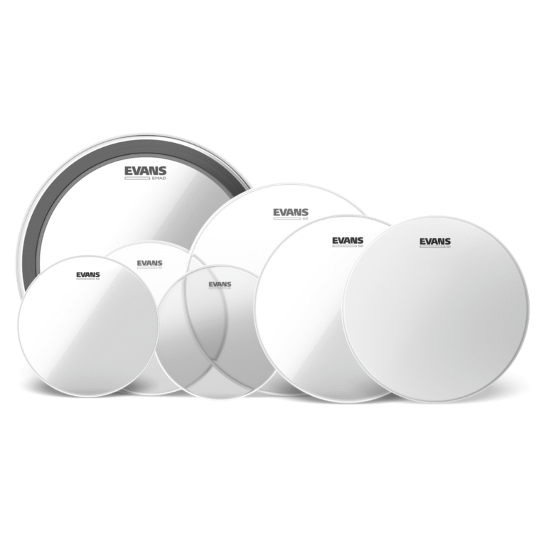 Evans G2 Clear 7pcs 8",10", 12", 14", 16", 14" G1 Coated, 22" EMAD