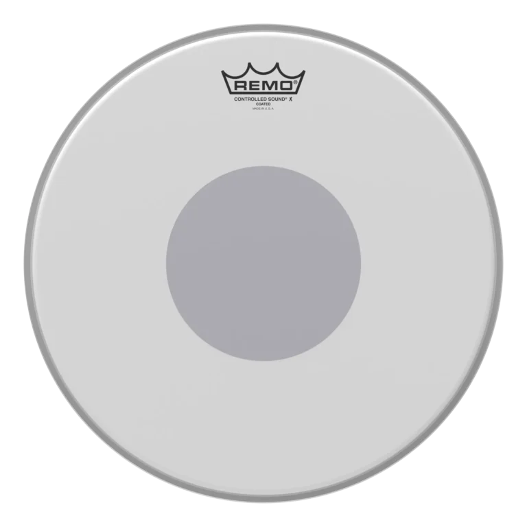 Remo Controlled Sound X Coated Bottom Black Dot 14"