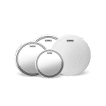 Evans EC2S Clear Fusion Tom Pack 10", 12", 14", 14" HD Dry Snare Batter