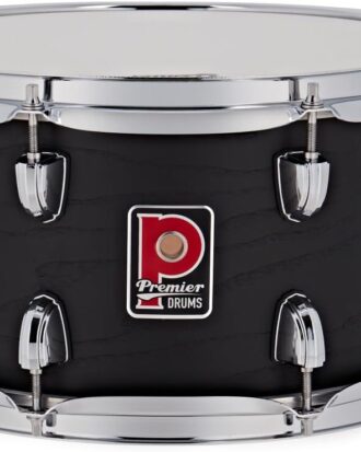 Premier Artist 13"x7" Snare Drum Black Ash Satin